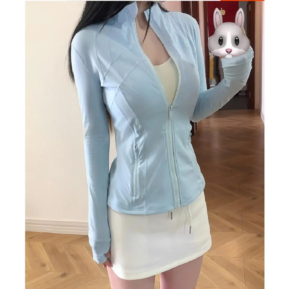 Women's Solid Color Zipper Pocket Jacket, Long Sleeve Stand Collar Coat, Autumn Bbl Jacket, Zipper Jacket,'s Day, Gym Sportswear Women, Sportswear Women's Solid Color Zipper Pocket Jacket, Long Sleeve Stand Collar Coat, Autumn Bbl Jacket, Zipper Jacket,'s Day, Gym Sportswear Women, Sportswear