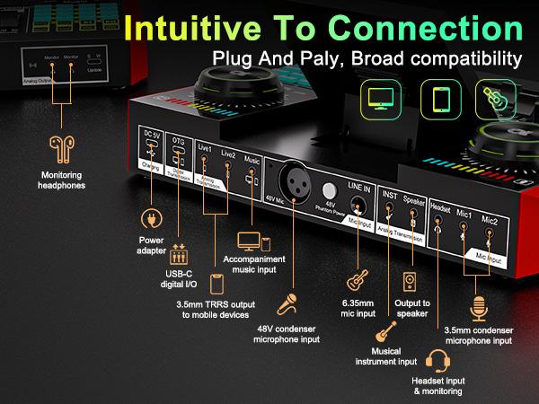 【Live Exclusive】 Tenlamp G10-P15 Mixing Sound Card Kit, customizable sound effects, two-level noise reduction, equipped with a condenser microphone, suitable for livestreaming, gaming, singing, podcasting, and more. #TikTokBlackFriday