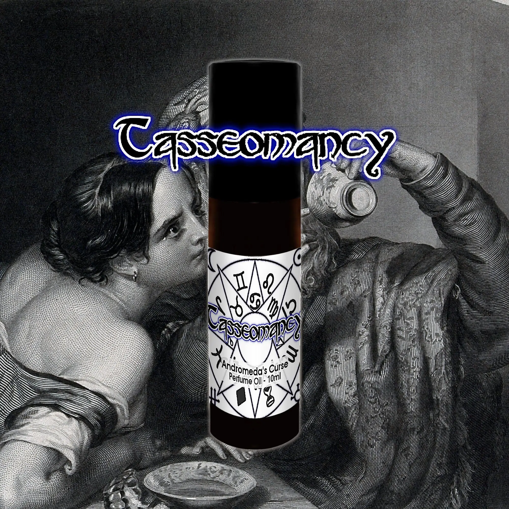 Tasseomancy - Black Tea, Incense, Amber - Rollerball Perfume Oil