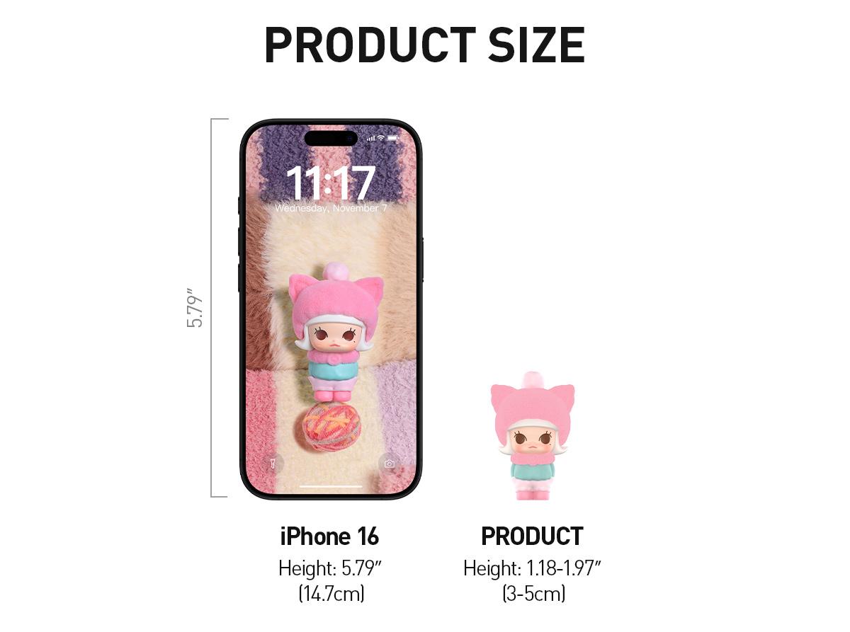 POP MART POP BEAN Fluffy & Cozy Series Blind Bag（1 PC Per Pack）