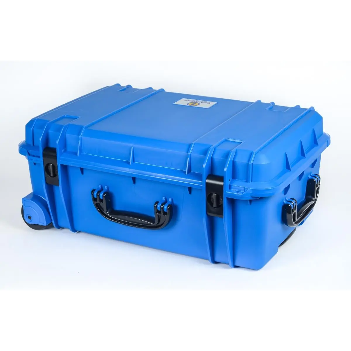 Seahorse 920 Wheeled Tool Case - Blue, Waterproof Portable Tool Organizer with Equipment Storage, Padlock Holes, 10.1" h x 16" w x 24" l, 14 lbs, Airline-Approved for Travel, Automatic Pressure Purge System
