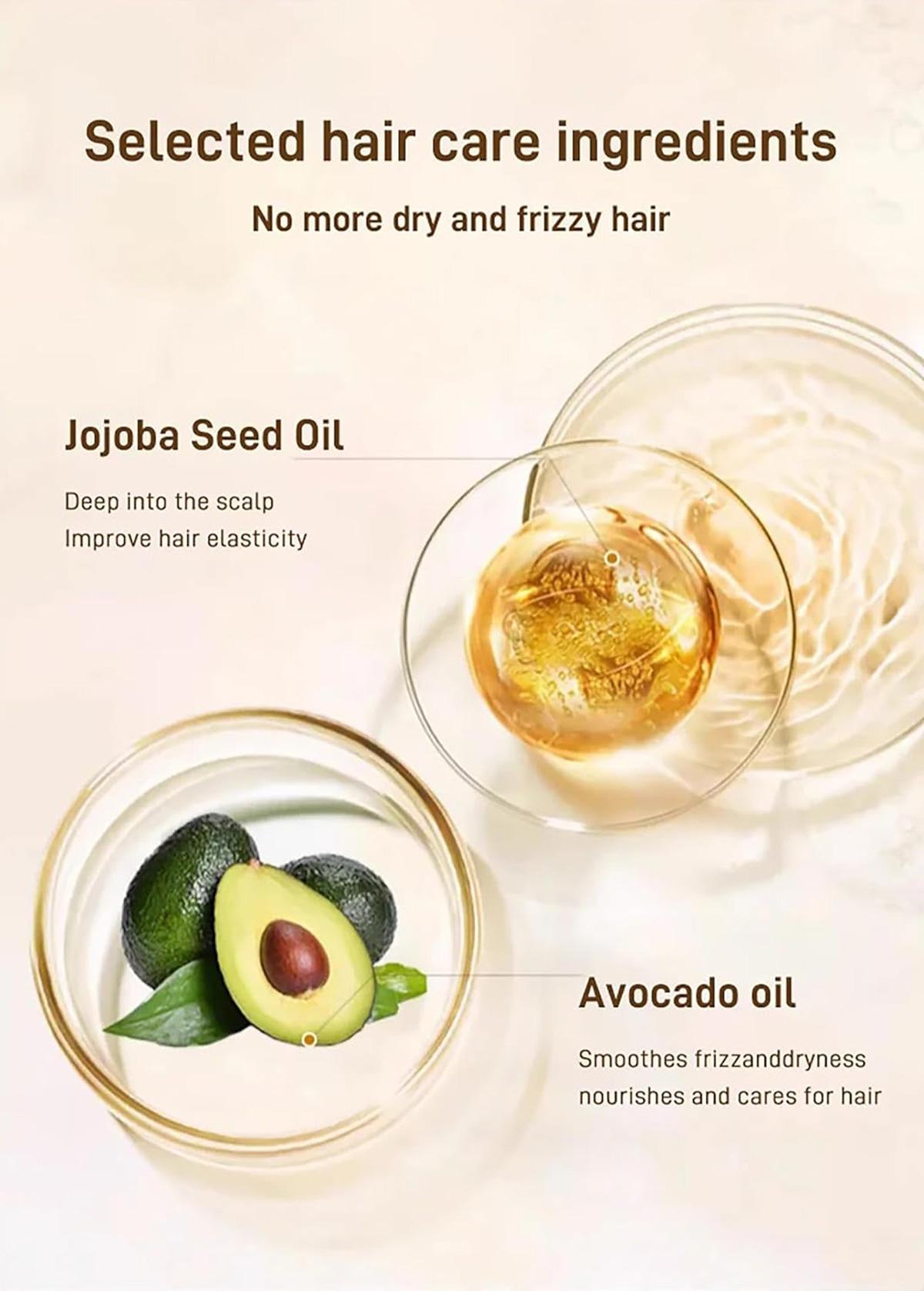 Tgideas 80ml Conditioning Oil 100ml Spray Scalp & Hair Strengthener Leave-In Conditioner Comforting Shampoo Cleanser