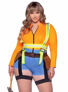 Plus Nailed It Construction Worker Costume