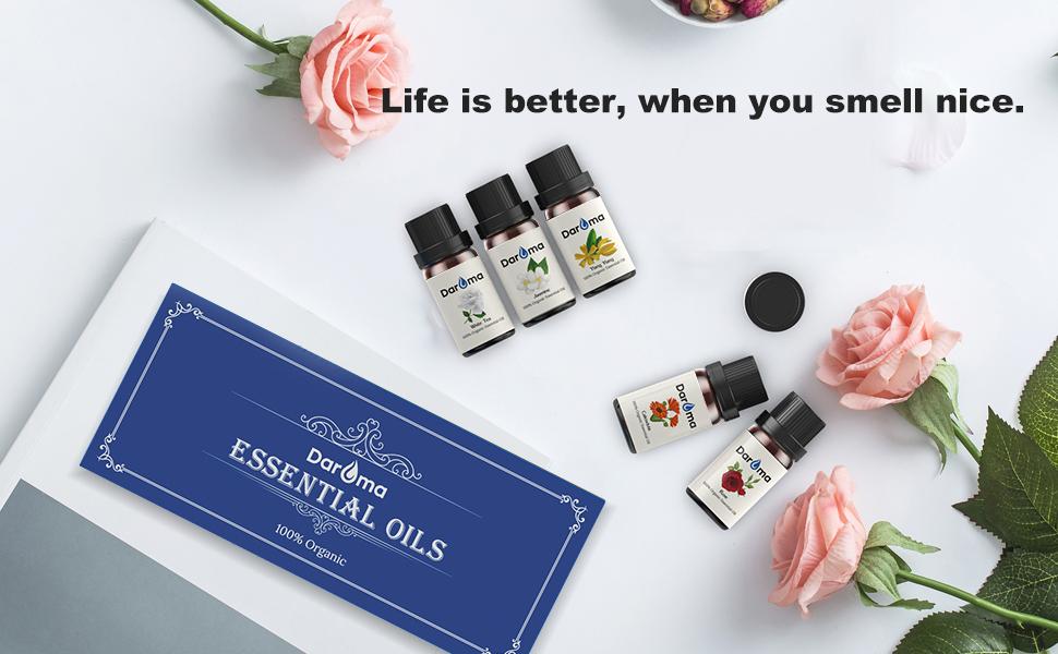 DAROMA Premium Essential Oil Set - 100% Pure and Natural Aromatherapy Oils, 6-Pack Gift Set, Exquisite Fruit Essential Oil Set, Flower Fruit Essential Oil Set and Mix Essential Oil Set, 6 of 10ml Bottles Healthcare Wellness DAROMA Premium Essential Oil Set - 100% Pure and Natural Aromatherapy Oils, 6-Pack Gift Set, Exquisite Fruit Essential Oil Set, Flower Fruit Essential Oil Set and Mix Essential Oil Set, 6 of 10ml Bottles Healthcare Wellness