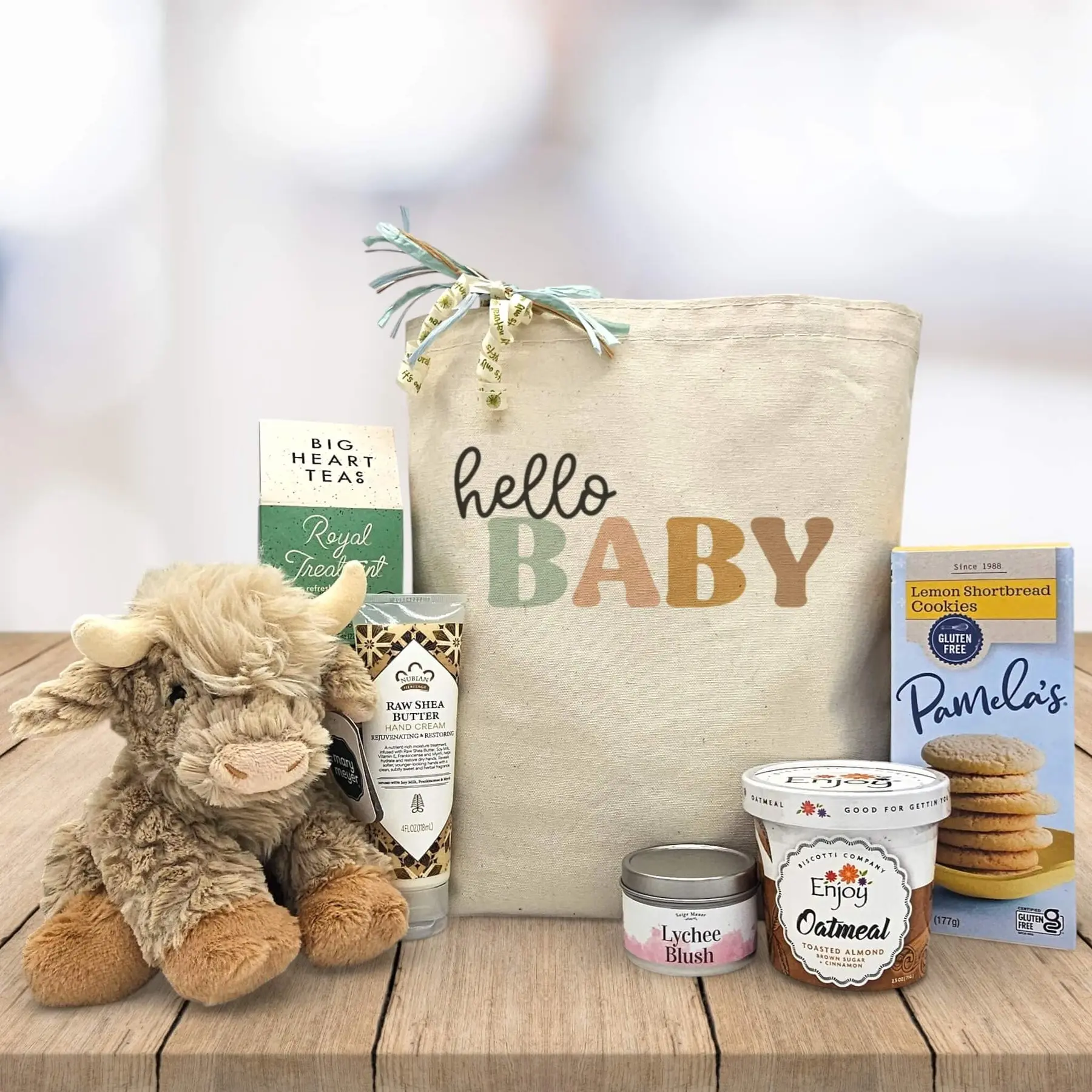 Hello Baby & Mommy Gift Basket - Perfect New Parents Gift with Baby Essentials & Mommy Care Items - Versatile & Practical for New Parents