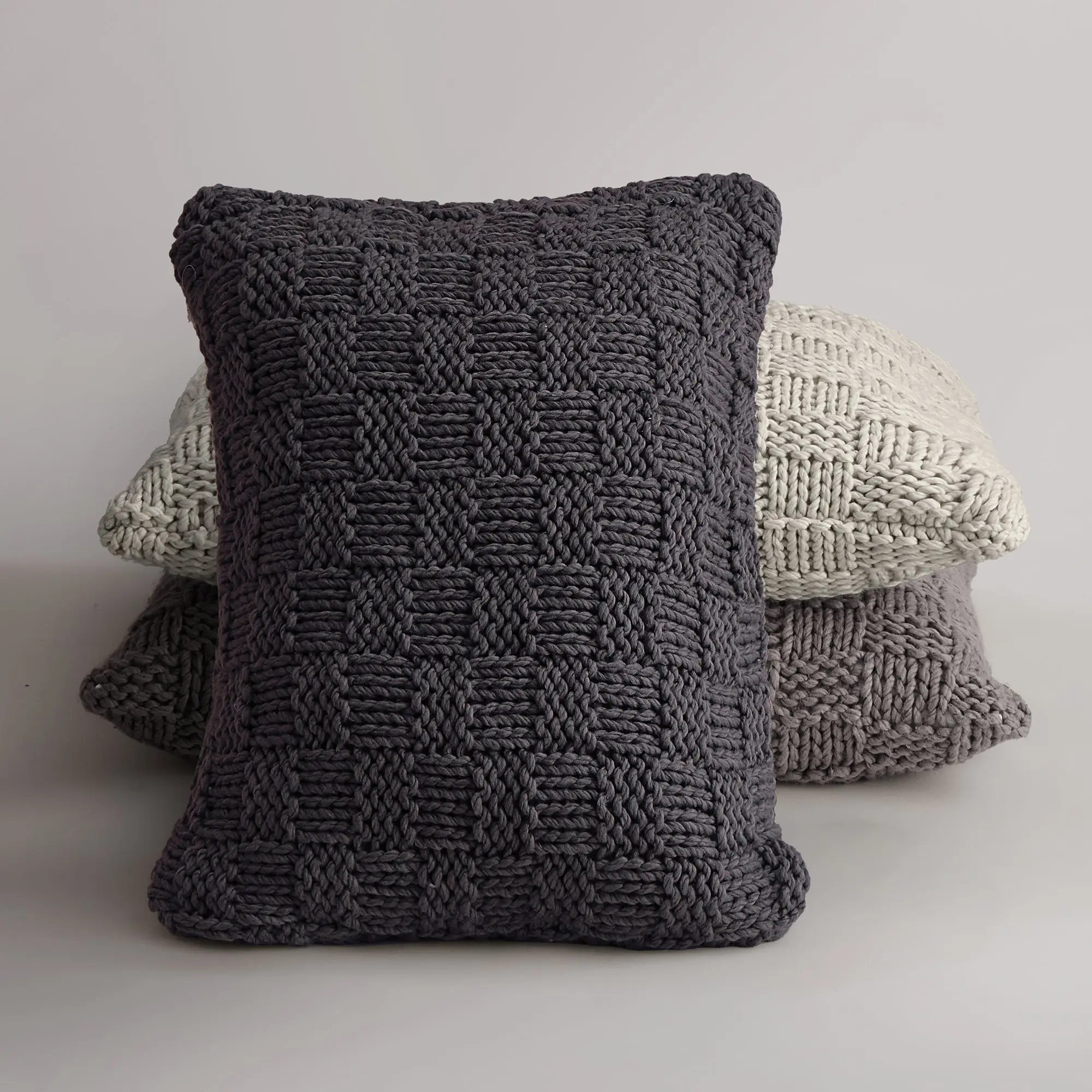 Chess Knit Dutch Euro Pillow Chess Knit Dutch Euro Pillow