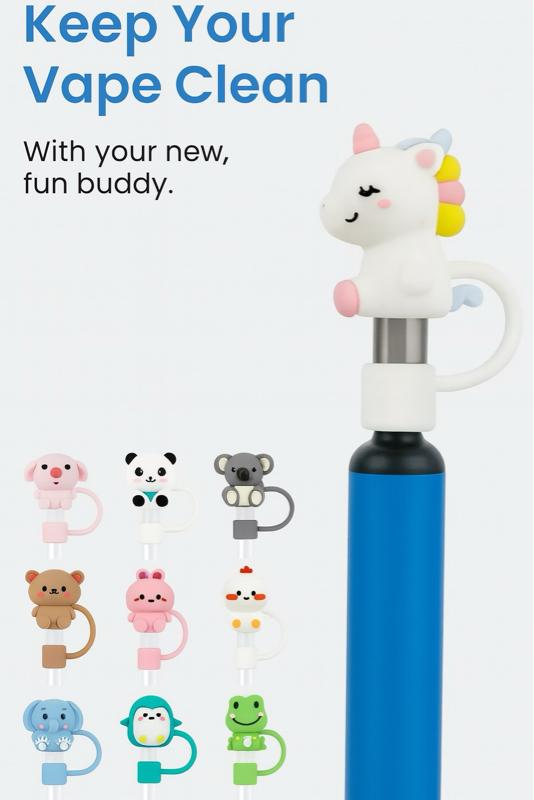 Puff Pals - Silicone Vape Cap Cover, 12 Cute Animal Designs, Reusable & Dustproof, Food-Grade Soft-Touch Material, Fits Most Wax Pens & Vapes - TikTok Shop Puff Pals - Silicone Vape Cap Cover, 12 Cute Animal Designs, Reusable & Dustproof, Food-Grade Soft-Touch Material, Fits Most Wax Pens & Vapes - TikTok Shop