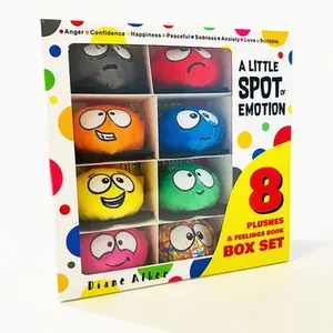 A Little Spot of Emotion 8 Plush Toys with Feelings Book Box Set [With Book(s)] -- Diane Alber, Mixed Media Product