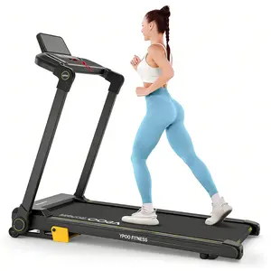 2-in-1 Under Desk Treadmill with Manual Incline, Walking and Light Running Machine for Home Office, Bluetooth App Tracking, Compact Walking Pad for Standing Desk