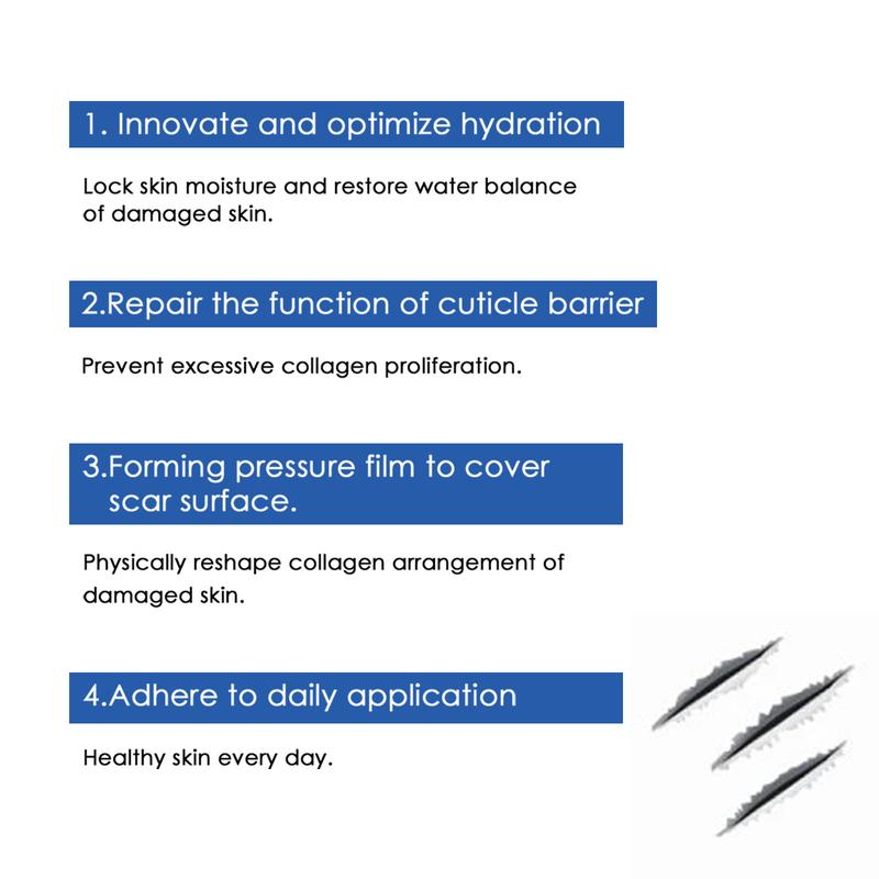 Advanced Silicone Scar Removal Cream for Burn and Acne Scar Reduce the Appearance of New and Old Scars Plant-Based Formula Silicone Scar Gel for Face and Body Advanced Silicone Scar Removal Cream for Burn and Acne Scar Reduce the Appearance of New and Old Scars Plant-Based Formula Silicone Scar Gel for Face and Body