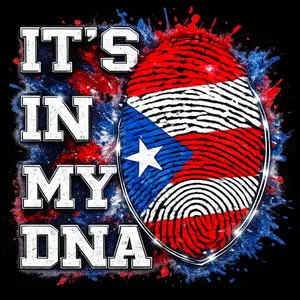 IT'S IN MY DNA DTF TRANSFER FOR T-SHIRTS OR HOODIES
