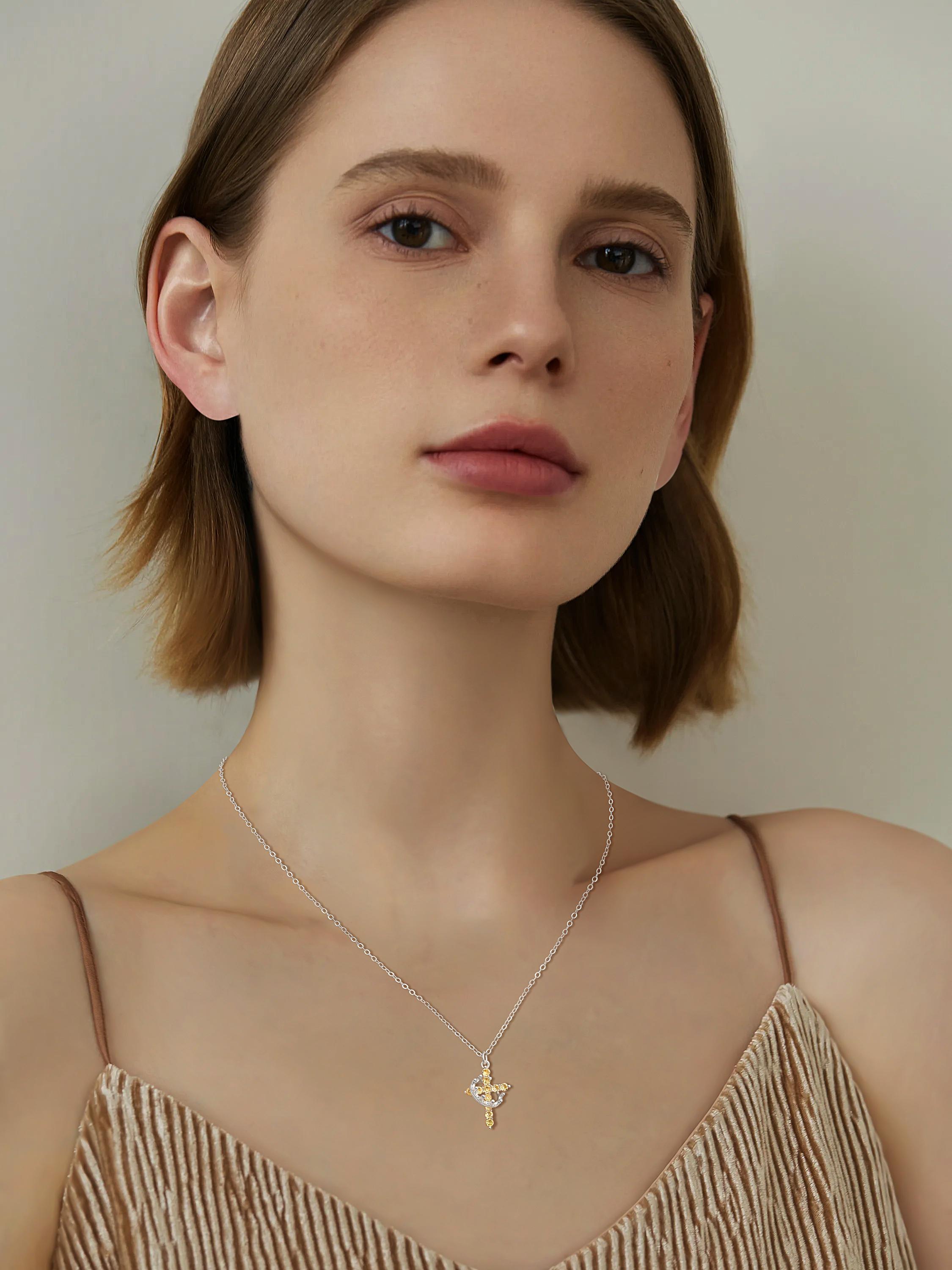 Tewiky Colorful Simple Crown & Cross Pendant Choker Necklace Set for Women & Men  Pretty Crown Cross Necklace For Daily Party Clothing Decor Trendy All-match & Exquisite Jewelry for Gift Fall Outfits,the best christmas gift