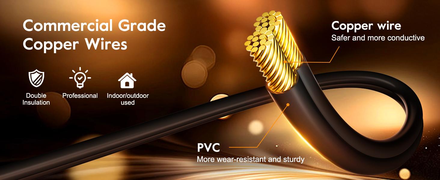 Brighttown Christmas, Halloween, 108-foot solar lights, outdoor waterproof, with remote control, 50 shatterproof LED bulbs, 3 light modes, adjustable porch, backyard, patio, garden, party Brighttown Christmas, Halloween, 108-foot solar lights, outdoor waterproof, with remote control, 50 shatterproof LED bulbs, 3 light modes, adjustable porch, backyard, patio, garden, party