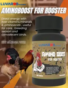 Proteins With Minerals +15 Aminoacids 200 Tablets For Chickens, Roosters