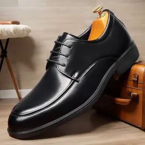 Large size men's retro oxford shoes, comfortable non-slip lace-up durable formal shoes, suitable for men's outdoor activities, wedding business party banquet office 23679