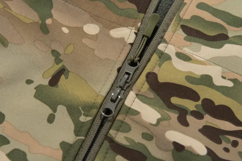 Men's Tactical Hooded Jacket Detail