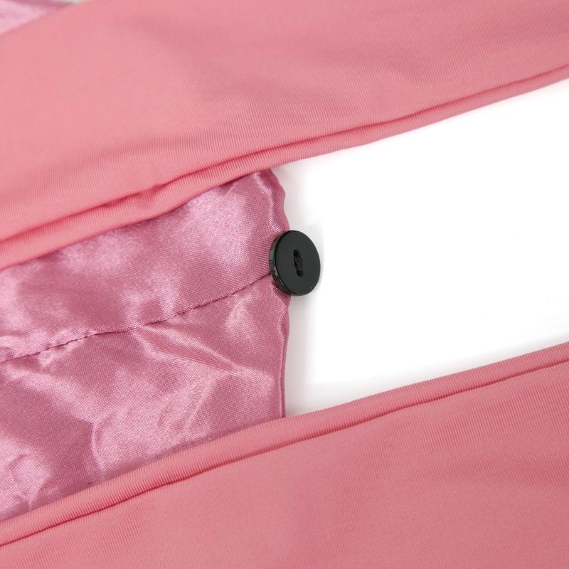 【1 Pc Long Satin Braid Bonnet】 In Pink-For Summer For Women, 2024 New Trendy Sleeping Bonnet, Suitable for Medium to Large Cap Sizes