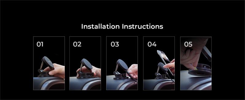 LISEN Vacuum Magnetic Phone Charger， [ SuctionPro ] 15W Wireless Car Charger, Suction Cup Phone Holder,360° Vacuum Magnetic Phone Holder for iPhone 17 Pro Max Air 17-12,Samsung S25 with MagSafe Case