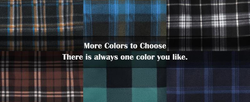 ZITY 3-piece Men's Flannel Hooded Jacket Wool-lined Plaid Shirt Jacket Zip-up Hoodie in Multiple Colors for Casual Outings & Layering