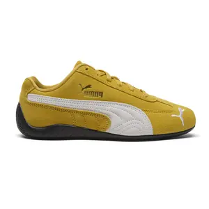 PUMA Womens Speedcat Og Lace Up Sneakers Shoes Casual - Yellow