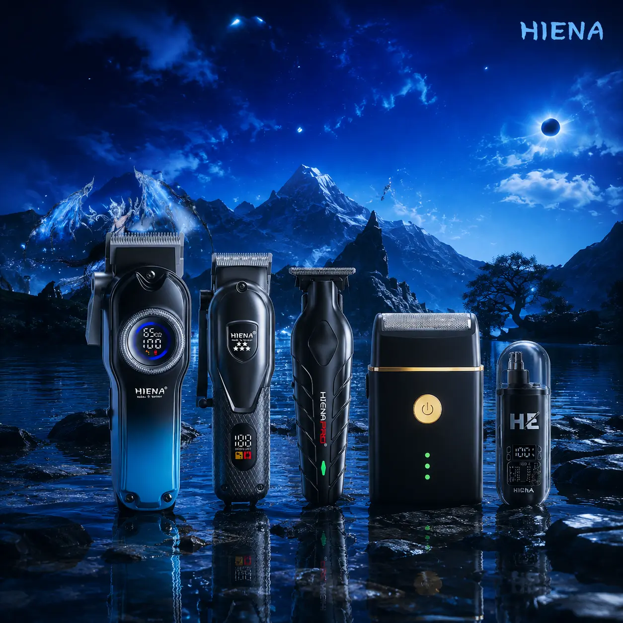 Electric hair clipper and shaving set, hair clipper set, 1 set of rechargeable hair clipper and electric shaver with accessories, rechargeable hair clipper cordless hair clipper, are excellent gifts for fathers, husbands, and boyfriends styling tool