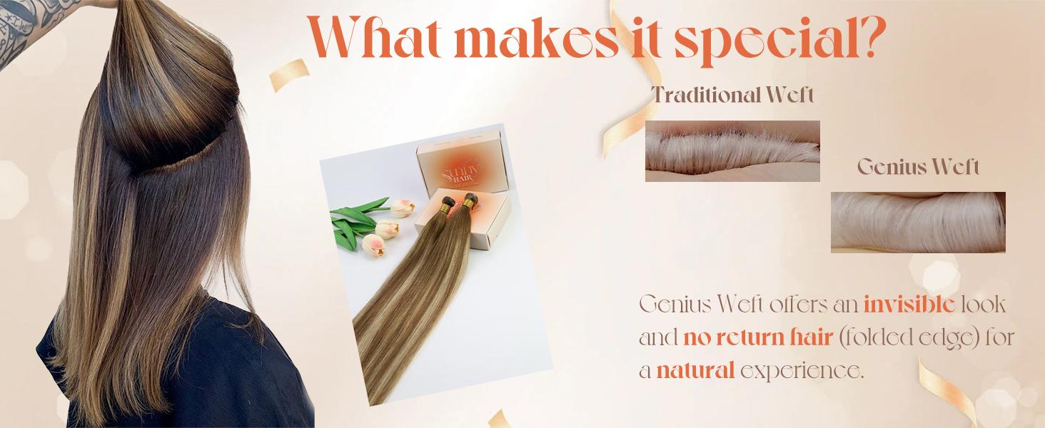 Sunny Hair Genius Weft Hair Extensions Human Hair Sew in Extensions For Women Invisible Sew in Hair Extensions SpringStatements Sunny Hair Genius Weft Hair Extensions Human Hair Sew in Extensions For Women Invisible Sew in Hair Extensions SpringStatements