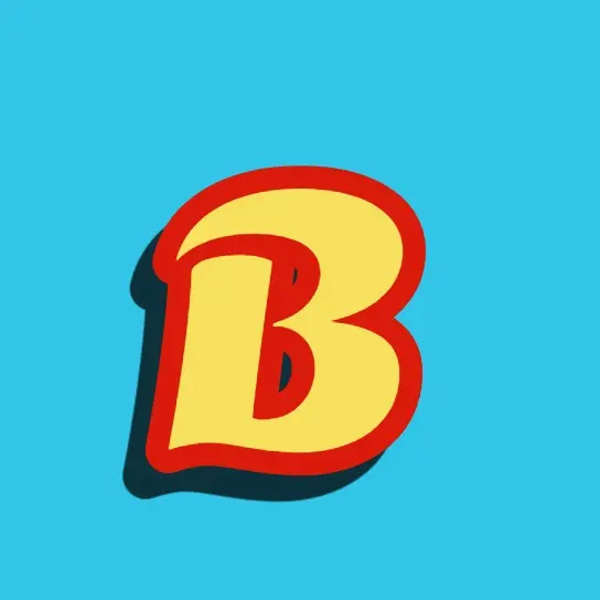 B