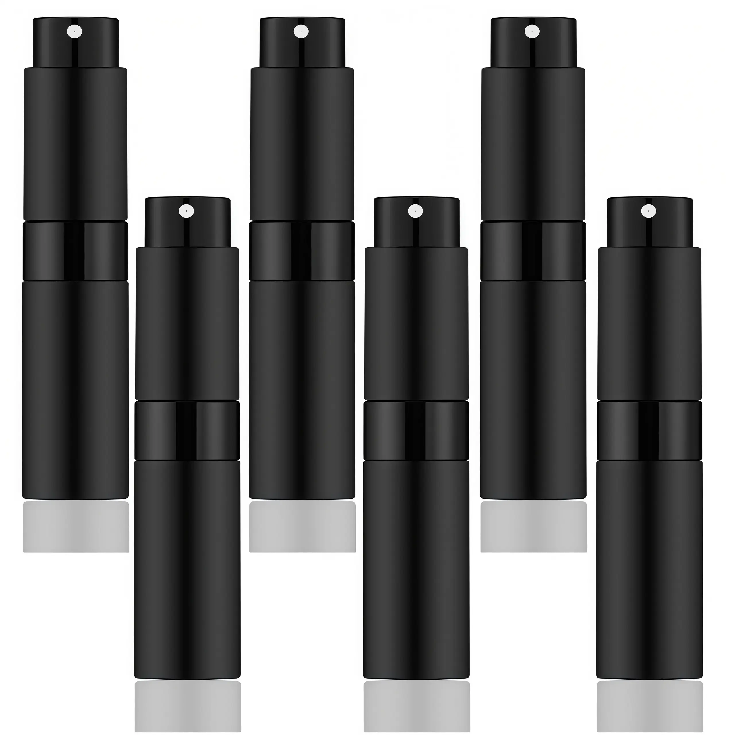 LMMAKE 6PCS 8ml Refillable Leakproof Perfume Spray Bottles - Portable Twist-Up Travel Atomizer, Mess-Free On-the-Go Perfume Application,back to school,back to school haul