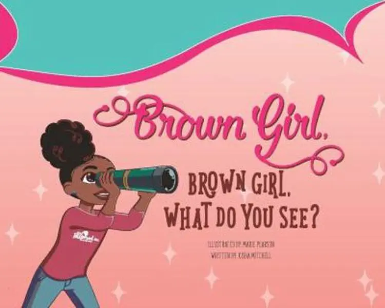 USED-Brown Girl, Brown Girl, What Do You See? by Kisha Mitchell (Hardcover)