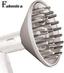 Hair Diffuser Attachment Large Diffuser Attachment  for Shark FlexStyle White Comfort Haircare Smooth Flyaways Thermal Blowout Brush Powerful Dryer diffuser curly hair