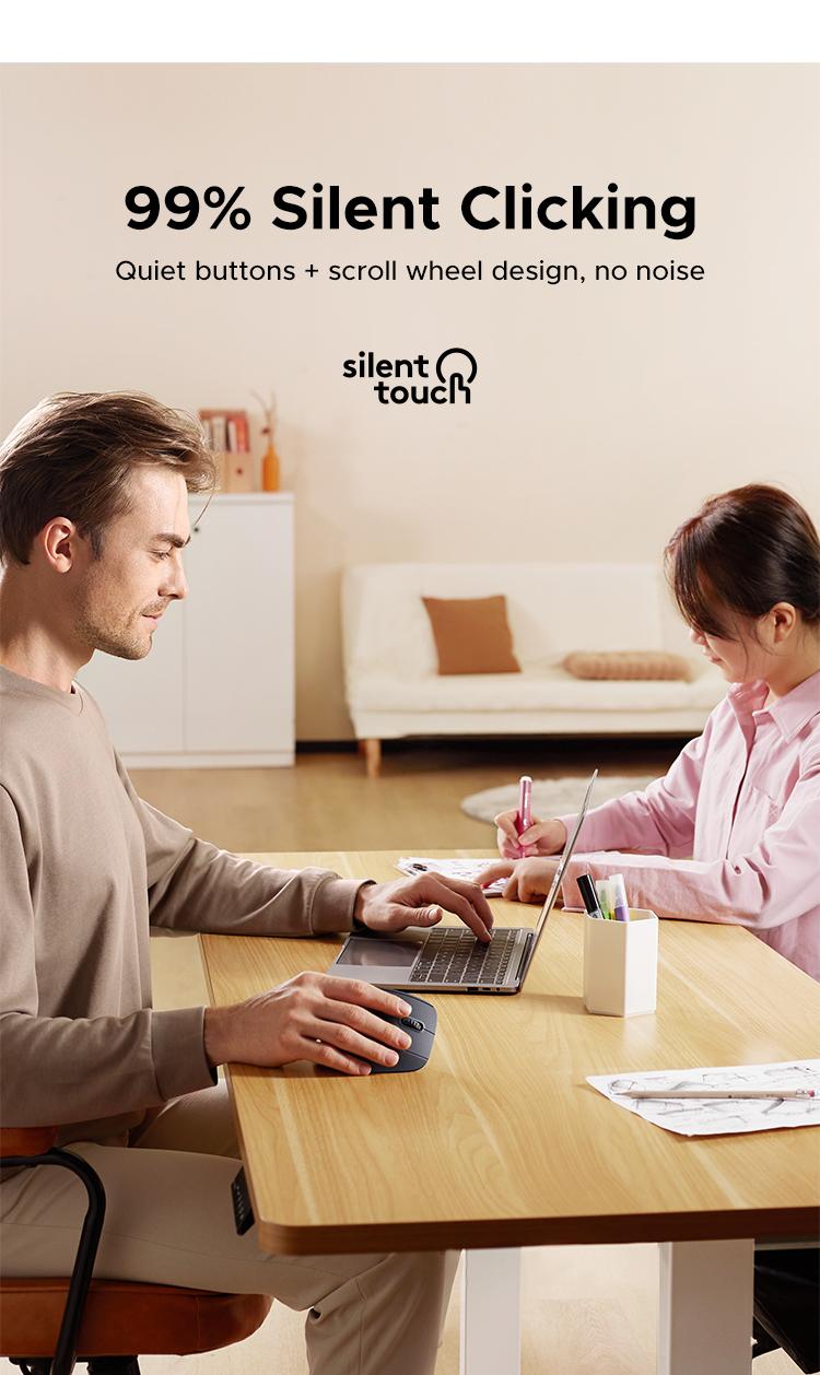 UGREEN Vertical Mouse Bluetooth 5.0 & 2.4G Wireless Ergonomic Mouse with 5 Buttons, 4000 DPI, Balck & Pink Ergonomic Mouse Compatible with PC/Laptop，Only 2.4G Model(Bluetooth not supported),TikTokShopBlackFriday ,TikTokShopHolidayHaul