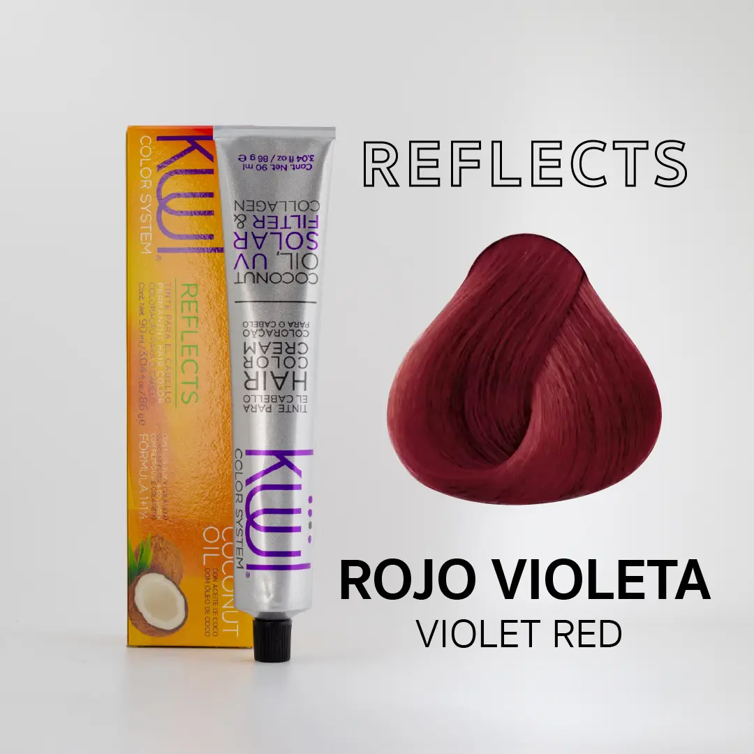 Kuul Reflects Professional Hair Color Cream -  90ml Permanent Color - No Bleaching Needed
