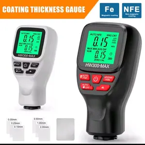 car paint firm tester lcd display car coating thickness gauge 0-2000um coating measuring tool  automotive paint dft meter