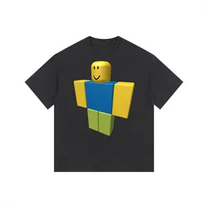 Noob - Vintage Washed Oversized Cotton T-Shirt