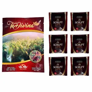 Té Divina Original  and 6 Sachets of café Sculpt Latte Infused With Reishi