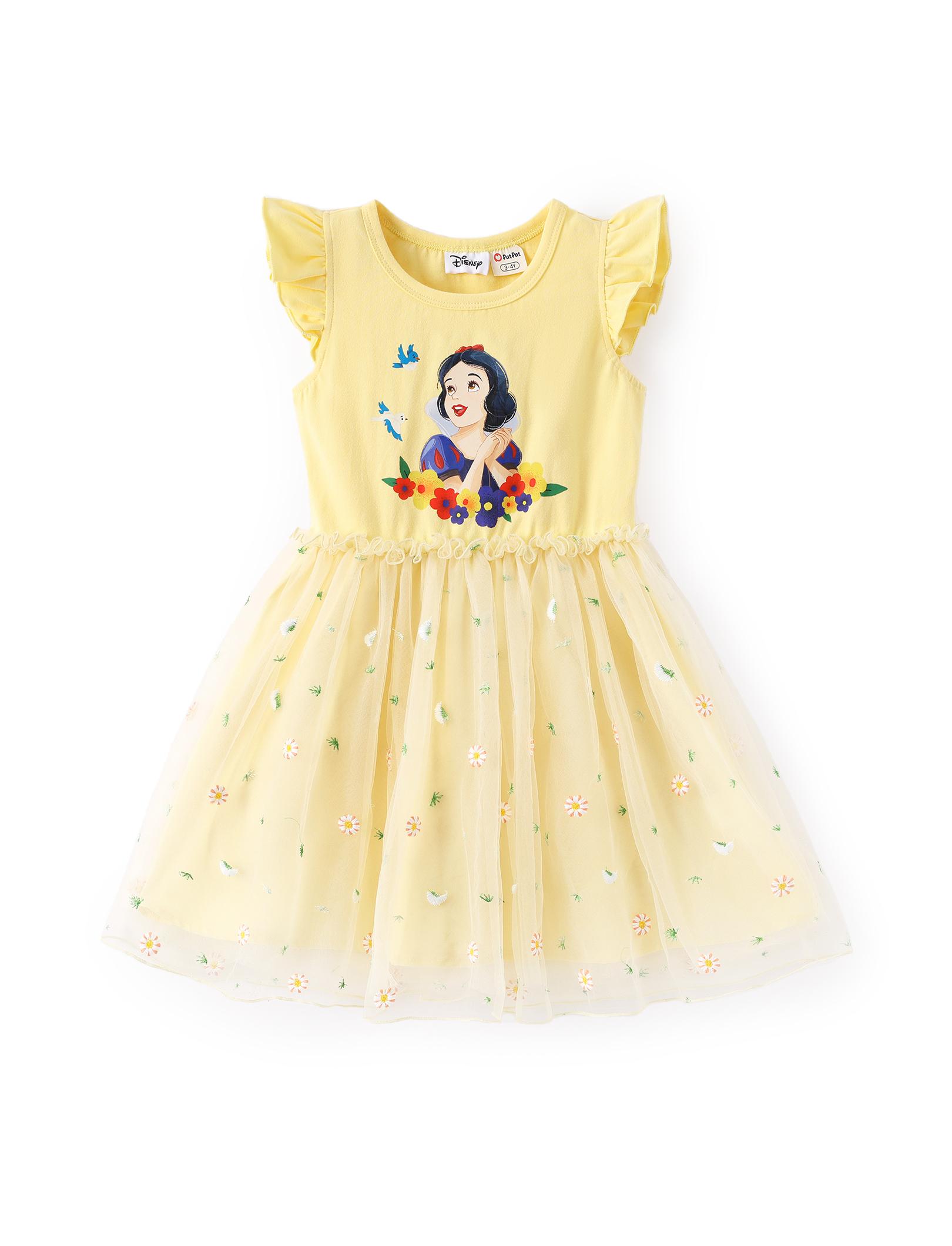 Disney Princess & Minnie Mouse Girls Dress Collection – 5 Unique Styles: Ariel, Snow White, Cinderella, Minnie Mouse Tulle & Sundress Sets for Toddler & Big Kids (2T-14Y) Disney Princess & Minnie Mouse Girls Dress Collection – 5 Unique Styles: Ariel, Snow White, Cinderella, Minnie Mouse Tulle & Sundress Sets for Toddler & Big Kids (2T-14Y)