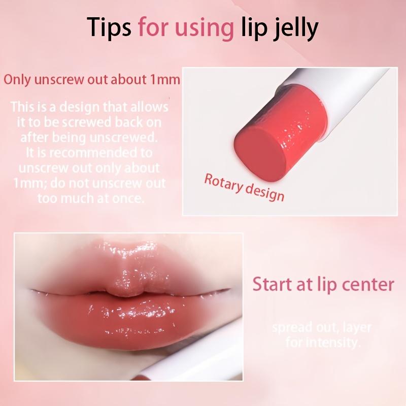 6pcs Solid Glossy Tinted Lip Balm Stick - Hydrating Moisturizing Formula with Shiny Film Finish, Transfer-Resistant Long-Lasting Color, 2-in1 Lip Care & Gloss, Multiple Shades for All Seasons, Perfect Valentine’s Day Gift for Her！