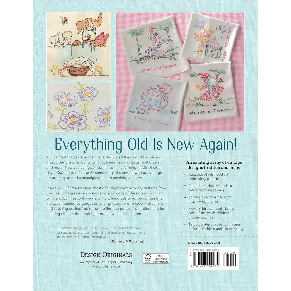 Vintage Stitching Treasury: More Than 400 Authentic Embroidery Designs ...