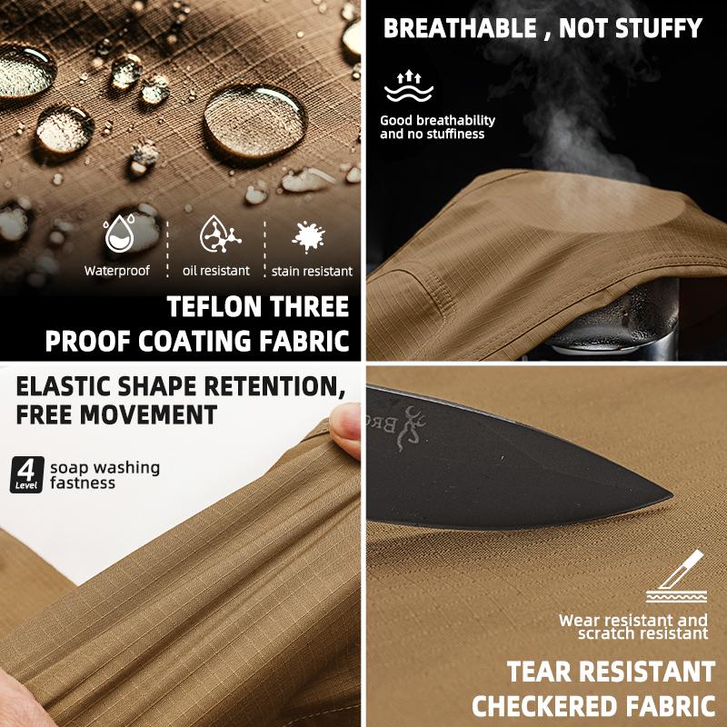 TOPTACPRO Men's Tactica Cargo Pants Elastic Ripstop Pants Soft Fabric EDC Work Sport Pants Sweatpantsmen 8202 SpringStatements