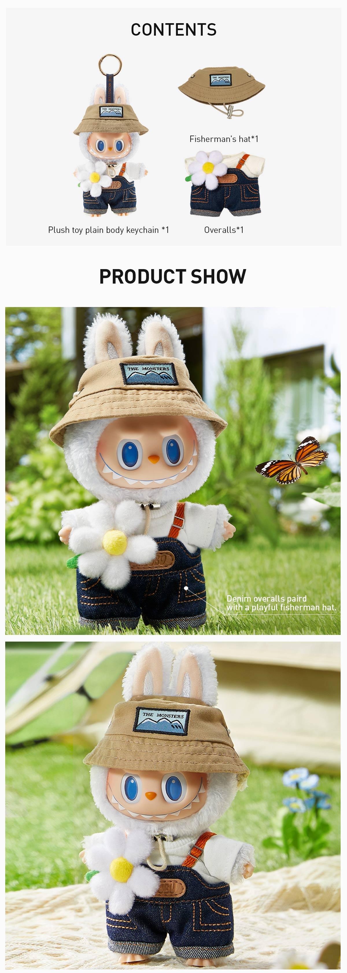 POP MART THE MONSTERS FALL IN WILD SERIES-Vinyl Plush Doll Pendant, Labubu Collectible Toys-2.0