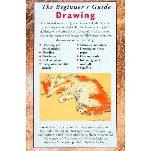USED-Drawing: A Complete Step-By-Step Guide to Techniques and Materials (The Beginner's Guide) by Angela Gair (Hardcover)
