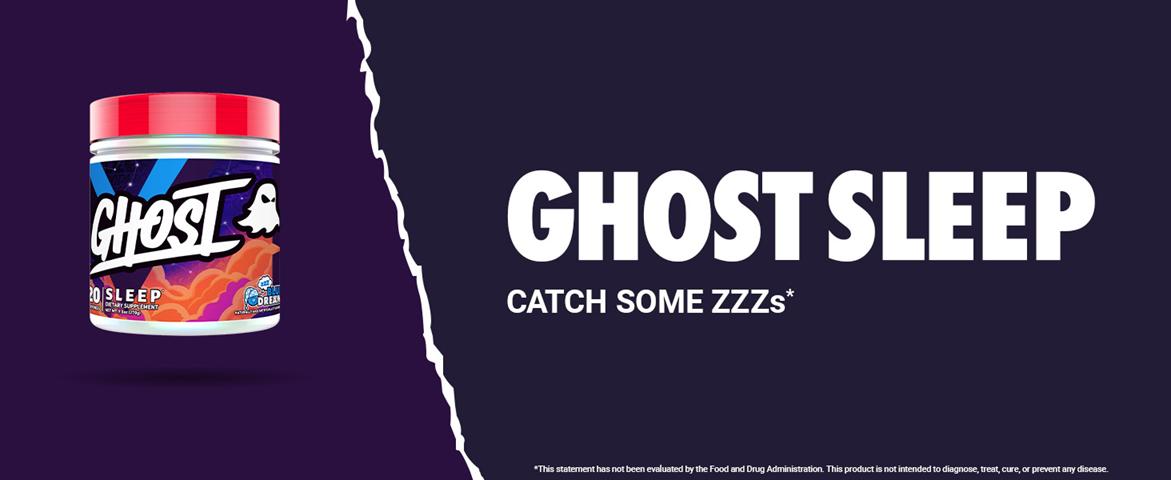 GHOST Sleep Dietary Supplement - Recovery & Rest with Premium Ingredients Including Melatonin, Colostrum & Ashwagandha – Supports Sleep Quality - Gluten-Free & Sugar-Free Healthcare Vitamin