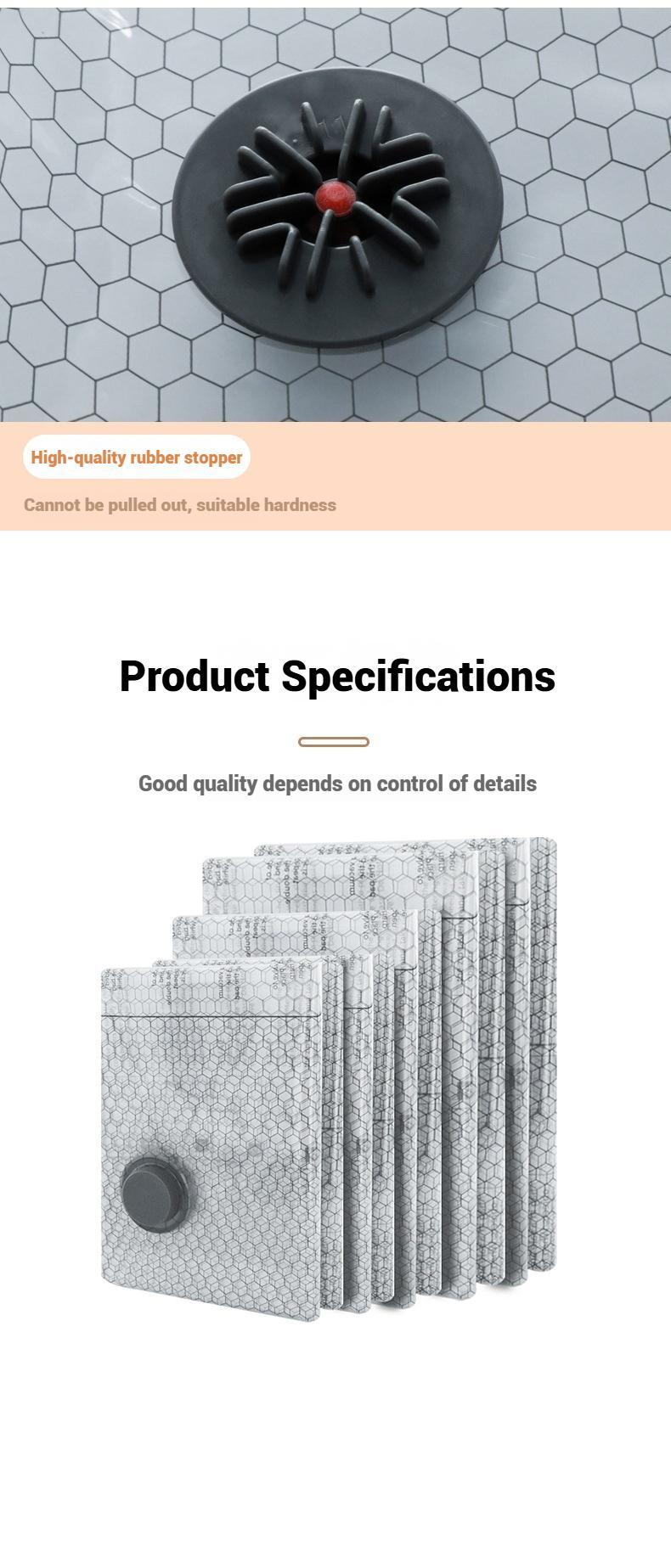 15-Pack Cordless Travel Vacuum Storage Compression Bag Set with Rechargeable Air Pump for Travel Luggage Suitcase Space Saver Clothes Zipper Pouches Home Essiential carry-on