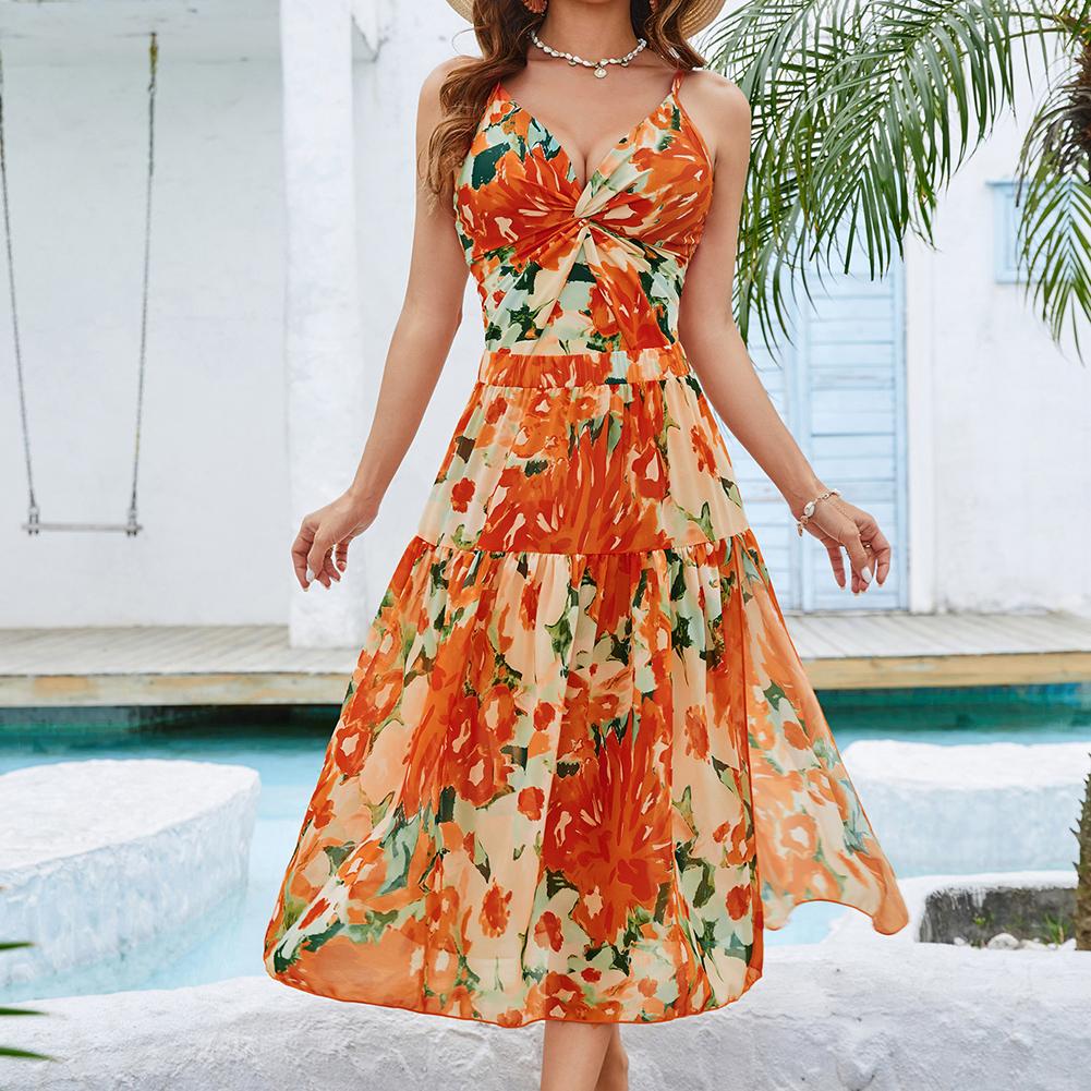 【GRACE KARIN】 Women's Two-piece set Swimsuits with Cover Up Skirt Tummy Control V Neck Bathing Suits SpringStatements