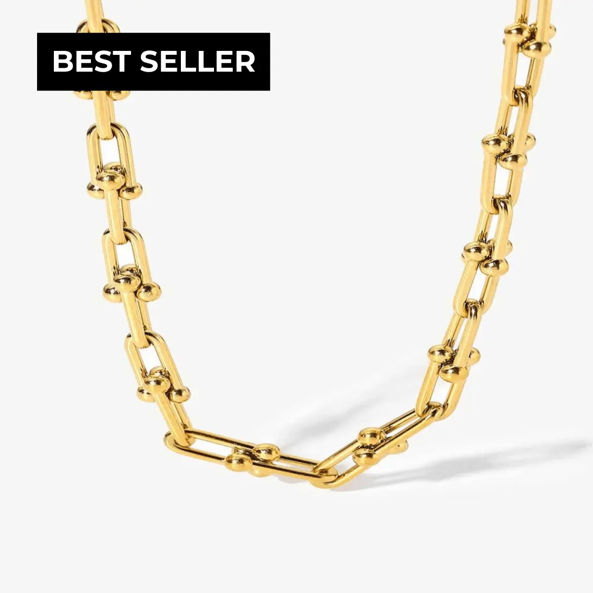 Graduated Link Necklace
