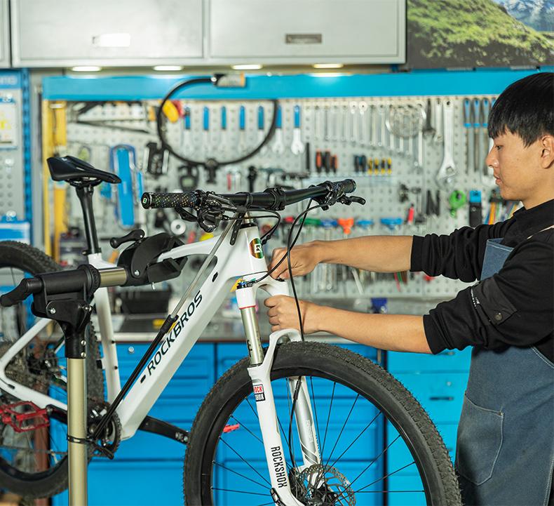 ROCKBROS Bike Repair Stand Max 65 lbs Home Bike Bicycle Stand for Mechanic Maintenance Rack Road Mountain Bikes Repair Stand