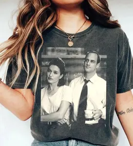 Elliot Stabler And Olivia Benson T-Shirt, Elliot And Olivia Shirt, Elliot Stabler Shirt, Law And Order SVU Tshirt, Funny Unisex Tshirt 4