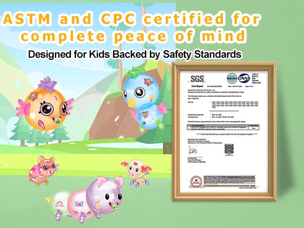 [Valentine’s Day Gift for Kids] Balloon Animals Kit with Pump, Funny Balloons Inflator Toy, DIY Sticky Balloon with Pump, Squishy Balloons Maker, Magic Sticky Balls Making Craft Kit for Girls Boys