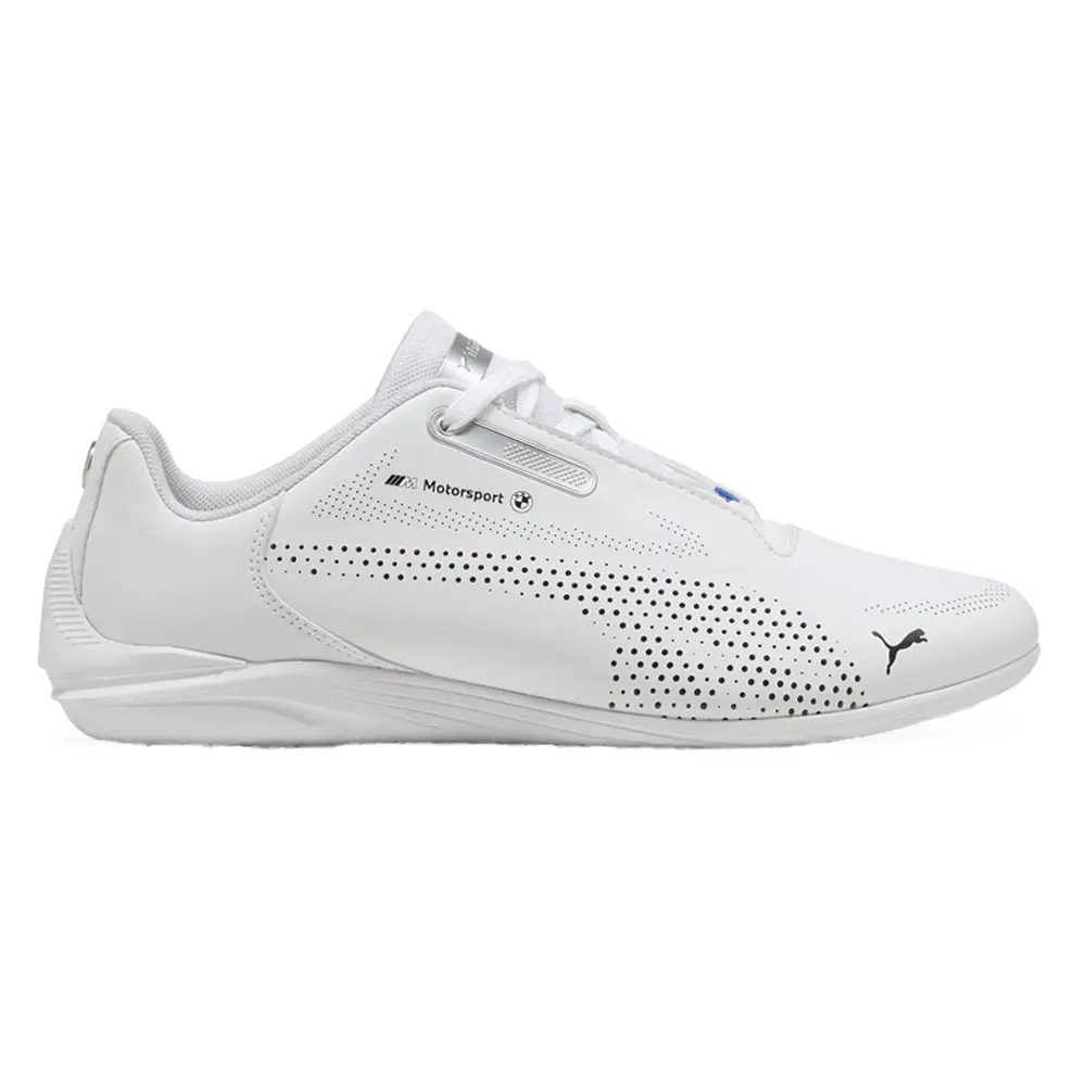 PUMA Mens Bmw M Motorsport X Drift Cat Decima 2.0 Lace Up Sneakers Shoes Casual - White