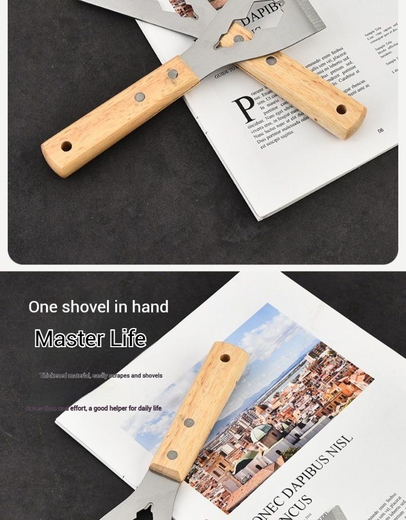 SORABOL Multi Function Stainless Steel Putty Scraper Heavy Duty Oil for Home Improvement Cleaning Painting Remodeling Tools